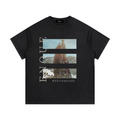 Statue de Monaco - Oversized Boxy Vintage Tee