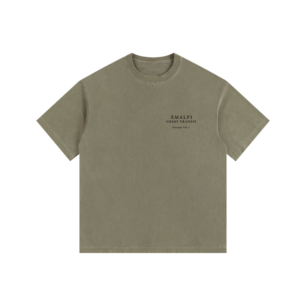 Amalfi Coast Transit Oversized Tee