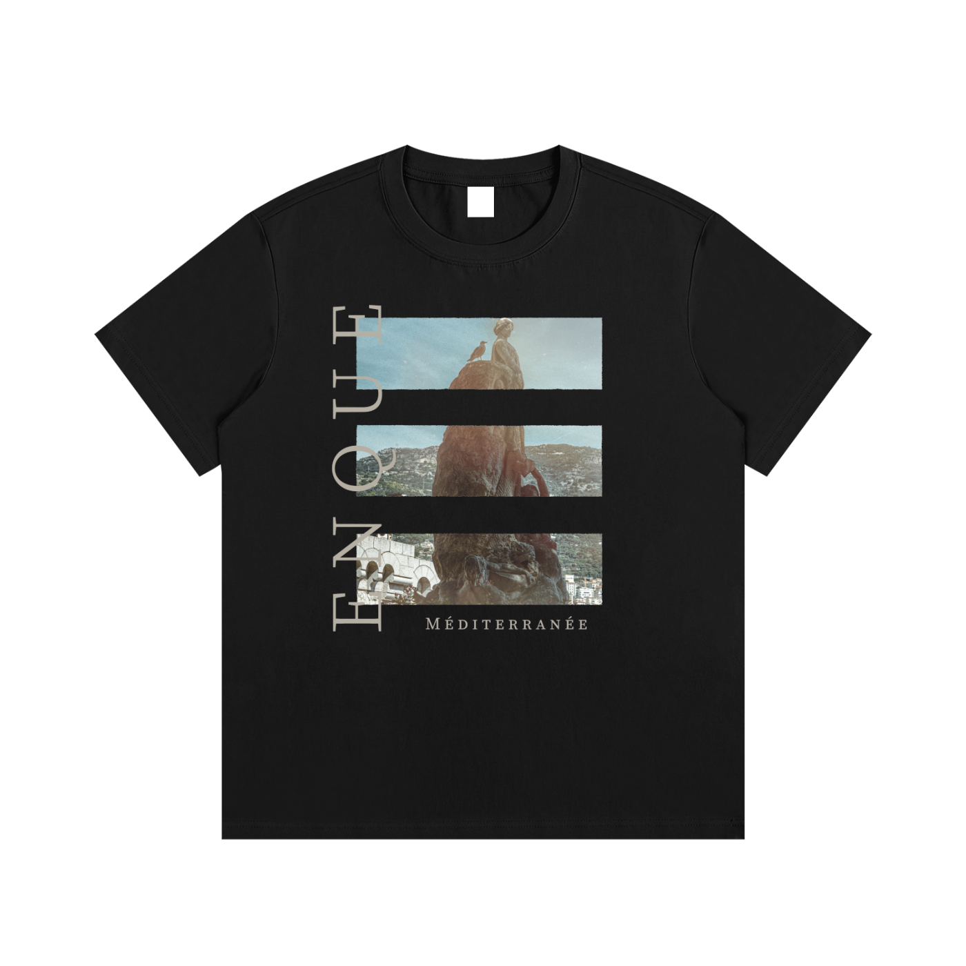 Statue De Monaco - Essential Cotton Tee