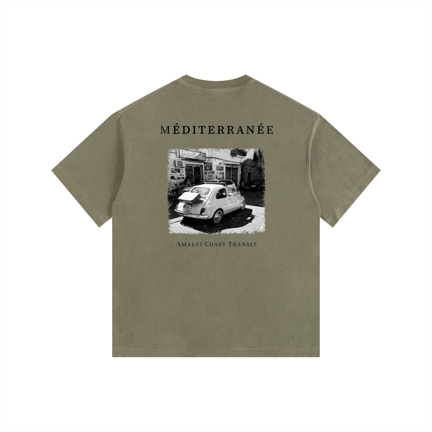 Amalfi Coast Transit Oversized Tee