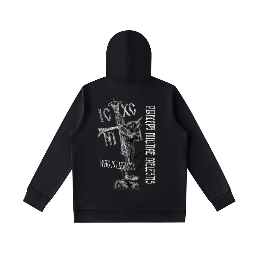WHO IS LIKE GOD Hoodie - Oversized