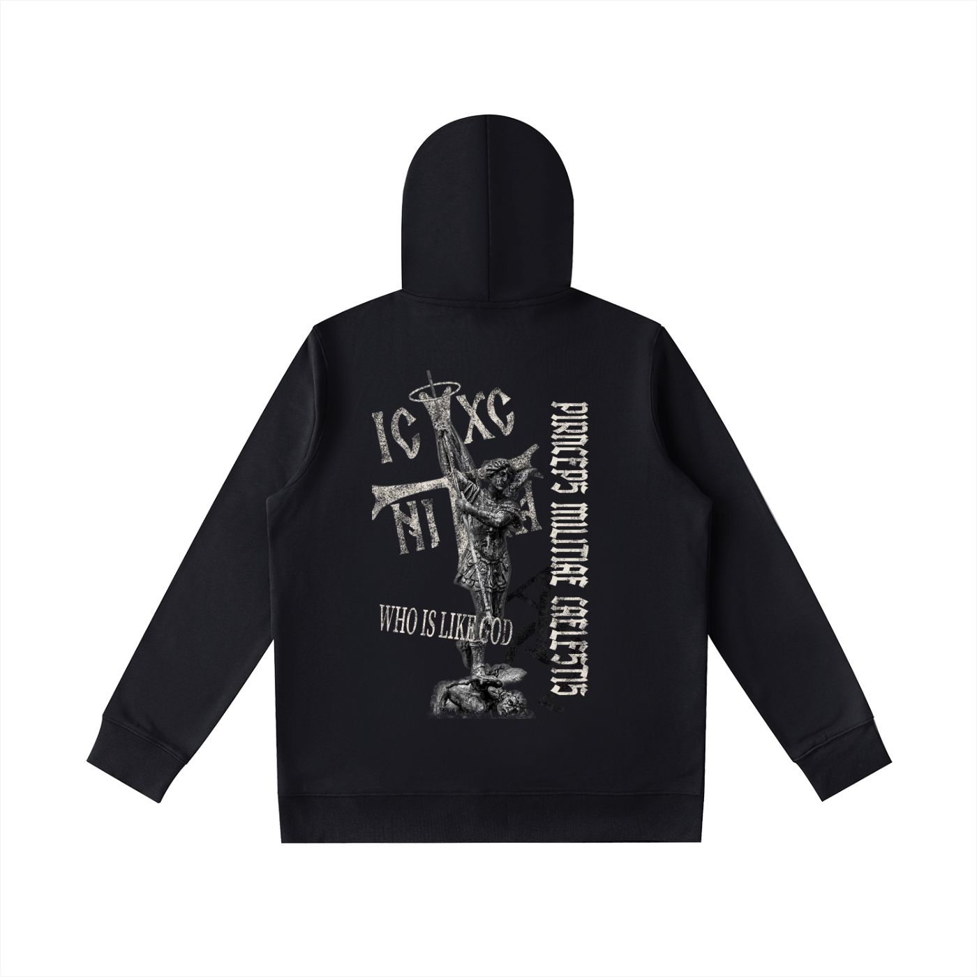WHO IS LIKE GOD Hoodie - Oversized