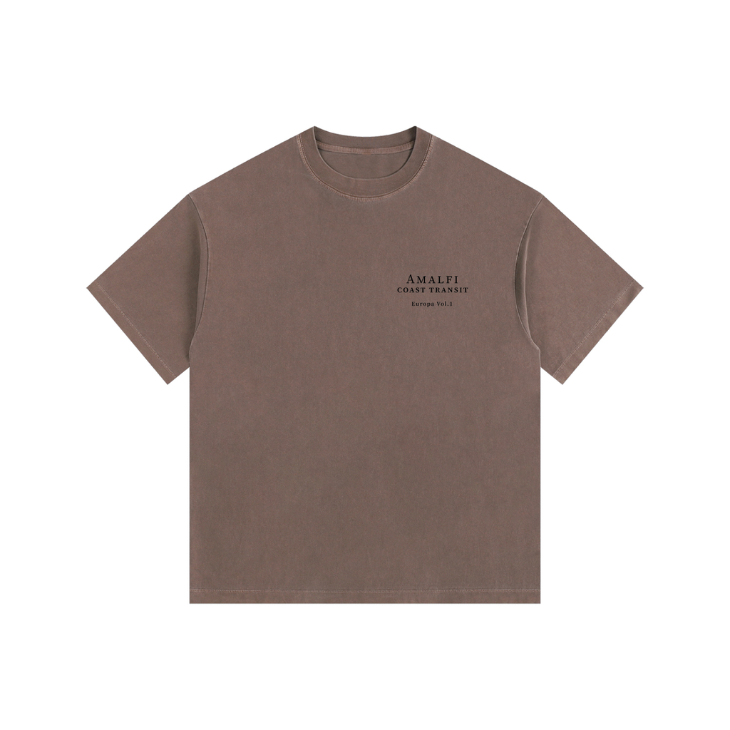 Amalfi Coast Transit Oversized Tee
