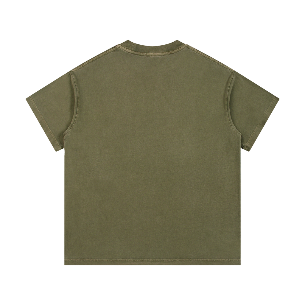 Statue de Monaco - Oversized Boxy Vintage Tee