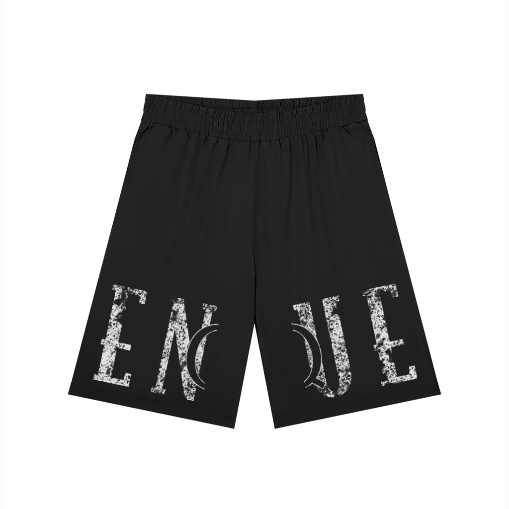 Enque logo Elastic Waist Shorts