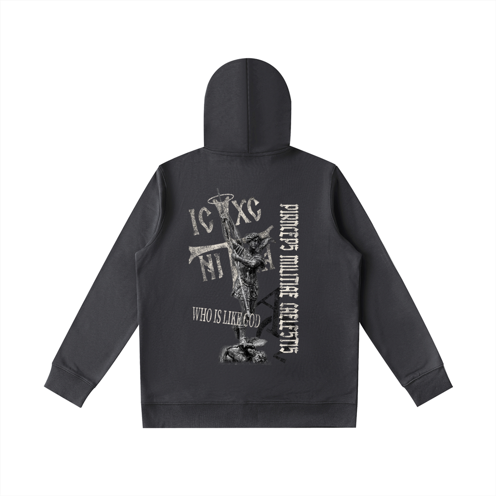 WHO IS LIKE GOD Hoodie - Oversized