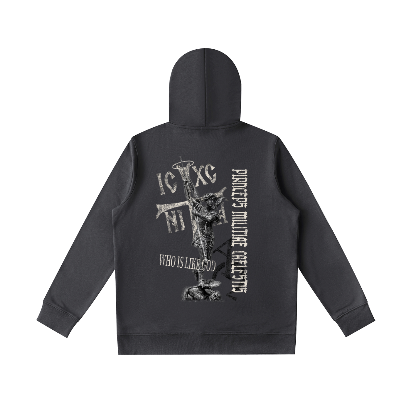 WHO IS LIKE GOD Hoodie - Oversized